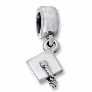 Discontinued PANDORA Graduation Cap Charm